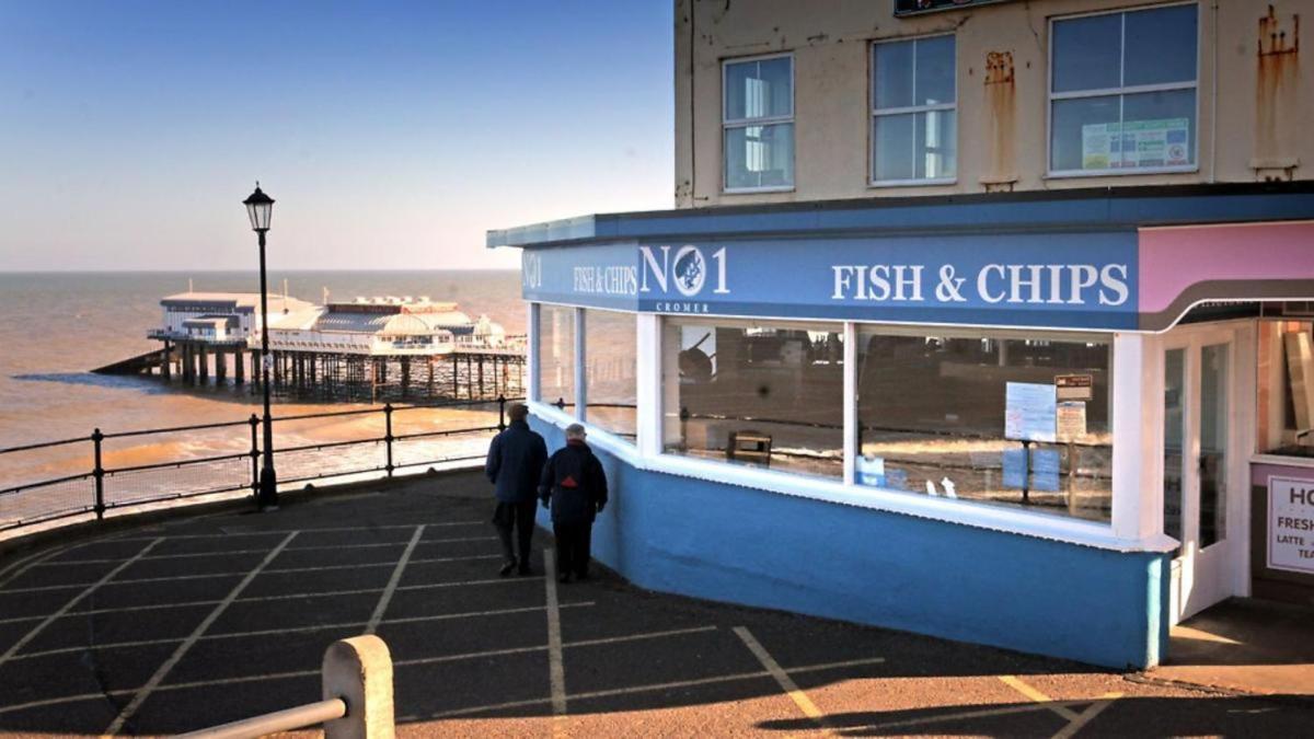 Indigo Snug - Gorgeous 2 Bed Flat In The Heart Of Cromer Kültér fotó
